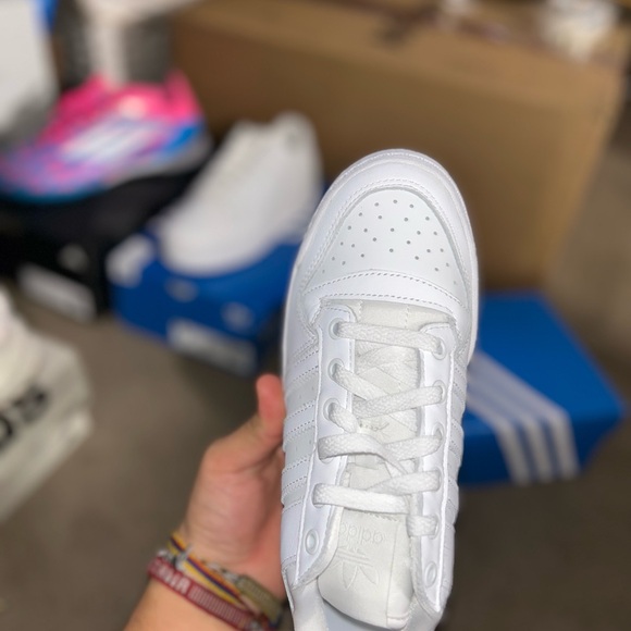 Adidas Forum Bold Stripes W White Sneakers - Picture 7 of 16